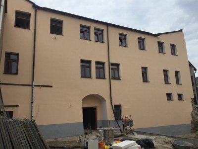 KZS a stavební úpravy dvora - Klatovy