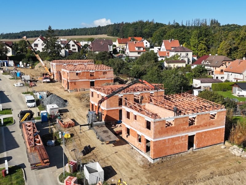 Blovice terasy - etapa 2 - 3. etapa Obytné zóny Blovice