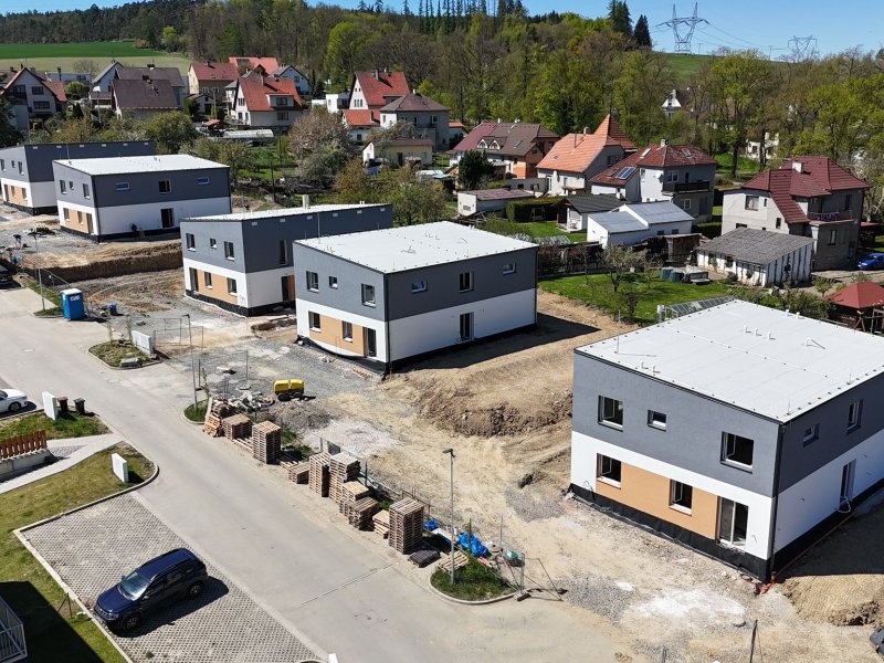 Blovické terasy - etapa 2 - 3. etapa Obytné zóny Blovice